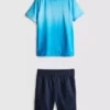 7–15 år | Aktivt sett med T-skjorte og shorts