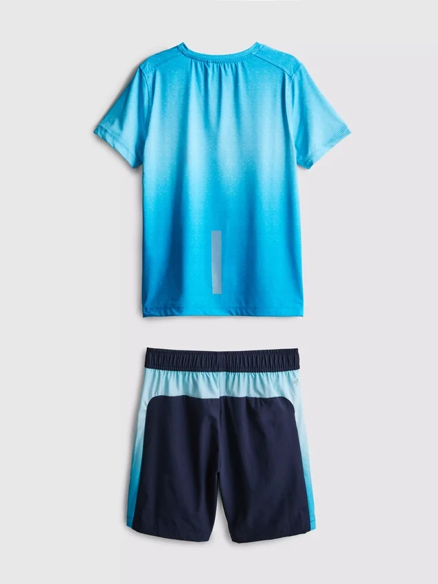7–15 år | Aktivt sett med T-skjorte og shorts