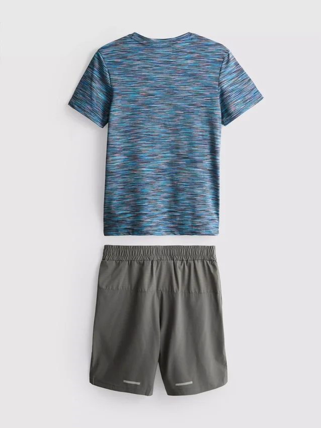 7–15 år | Aktivt sett med T-skjorte og shorts