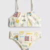 7–15 år | Bikini med postkortmotiv