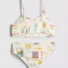 7–15 år | Bikini med postkortmotiv