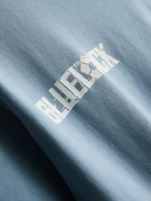 7–15 år | blå Lock-T-skjorte