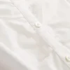 7–15 år | Bluse med rynket firkantet hals