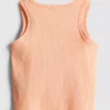 7–15 år | brodert ribbet tank-top