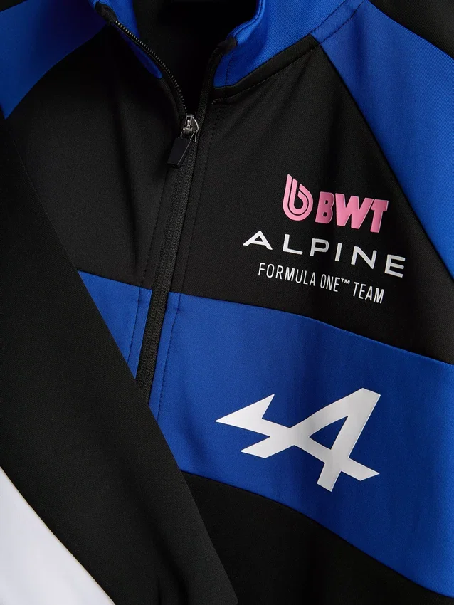 7–15 år | BWT Alpine Formula One Team genser med glidelås