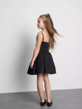 7–15 år | Cami-kjole med rynker