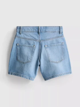 7–15 år | denimshorts med strassbue