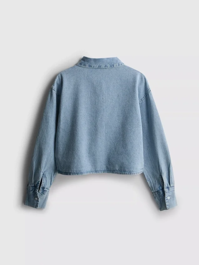 7–15 år | denimskjorte