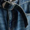 7–15 år | flare-Jeans med belte