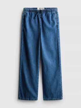 7–15 år | Jeans med elastisk linning