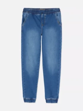7–15 år | Jeans med oppbrettede bukseben