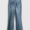 7–15 år | Jeans med pintuck og utvidet ben