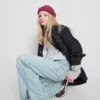 7–15 år | Jeans med splitt i buksebenet og vide ben