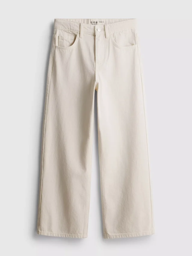 7–15 år | Jeans med vide ben