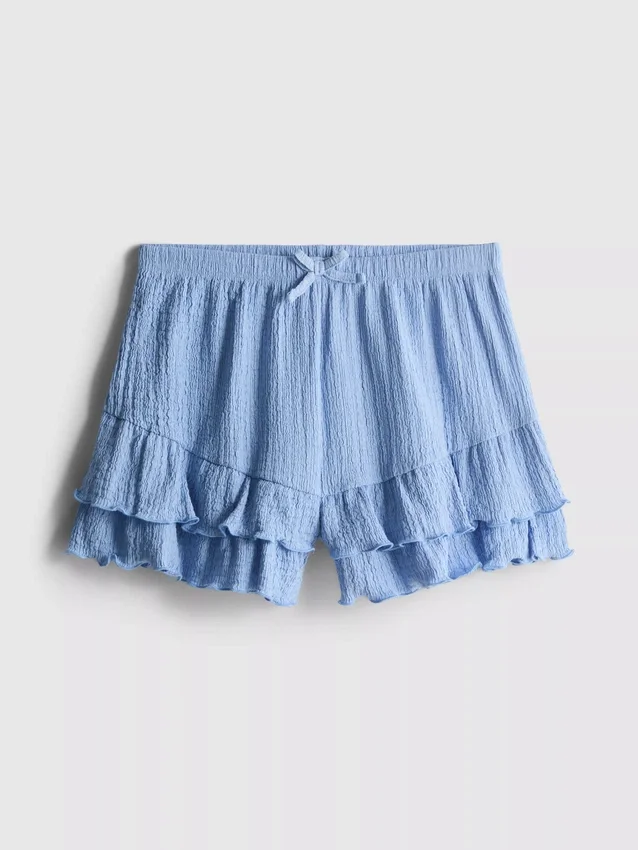 7–15 år | krøllete shorts med lag på lag