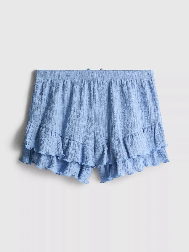 7–15 år | krøllete shorts med lag på lag