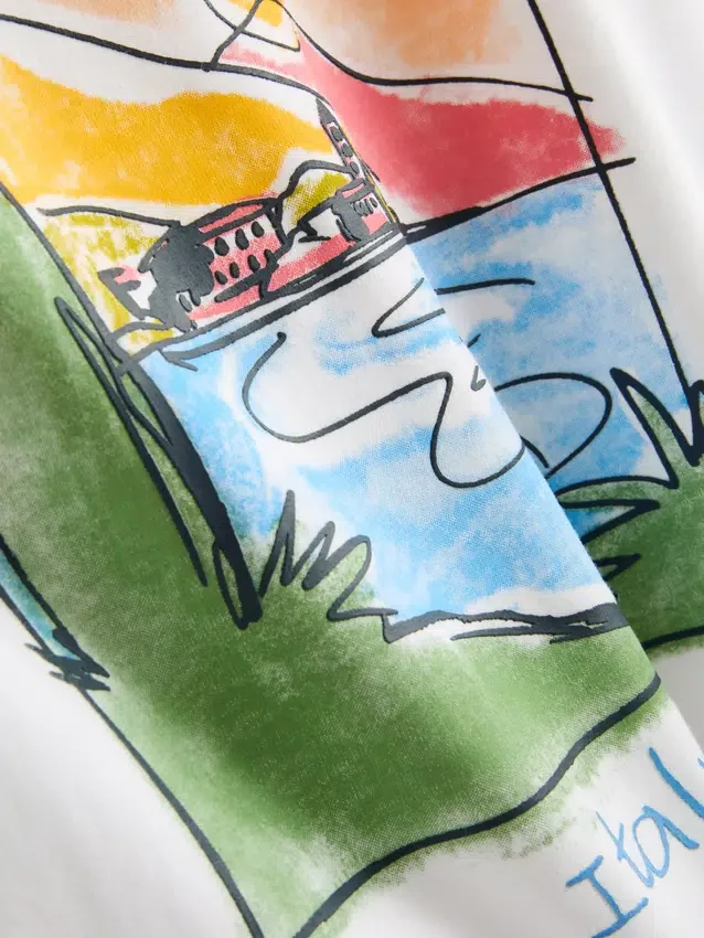 7–15 år | Lake Como-T-skjorte
