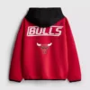 7–15 år | NBA Chicago Bulls hettegenser med glidelås