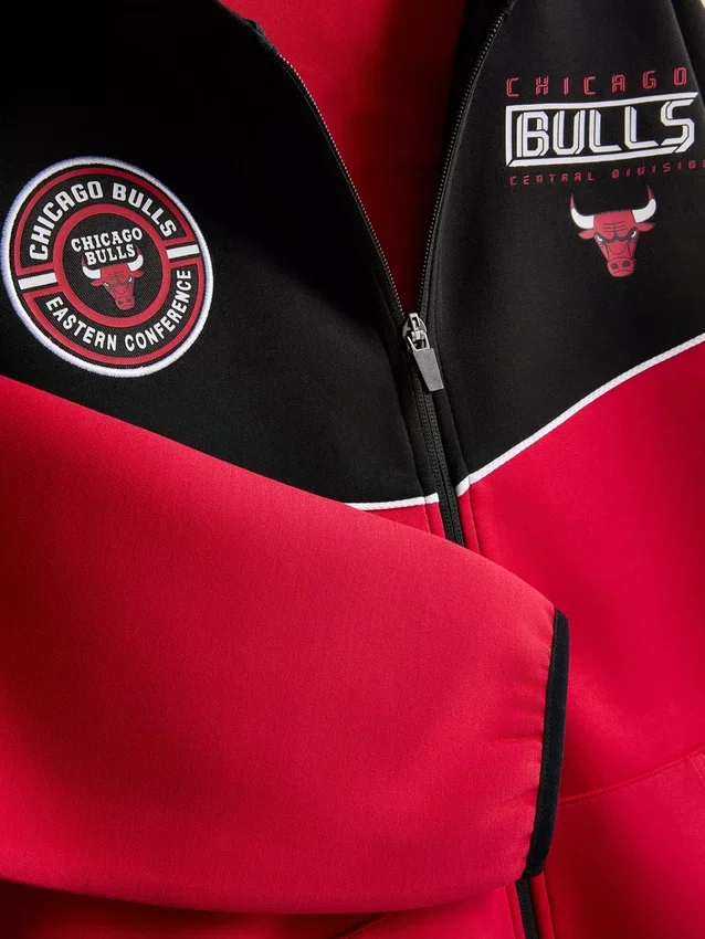 7–15 år | NBA Chicago Bulls hettegenser med glidelås