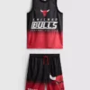 7–15 år | NBA Chicago Bulls mesh-sett
