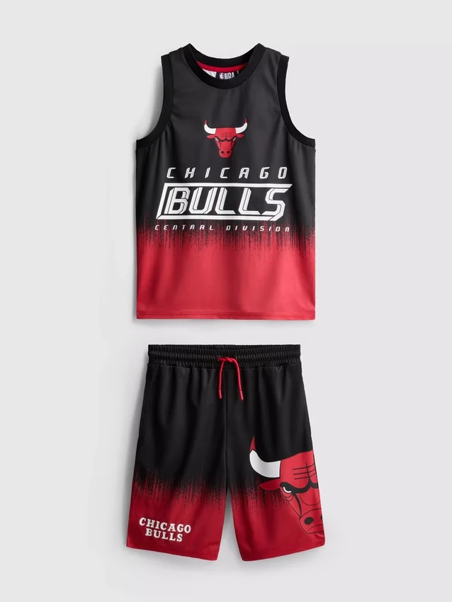 7–15 år | NBA Chicago Bulls mesh-sett