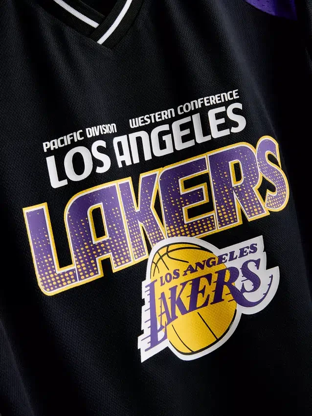 7–15 år | NBA Los Angeles Lakers mesh-T-skjorte