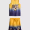 7–15 år | NBA Los Angeles Lakers sportsett i mesh