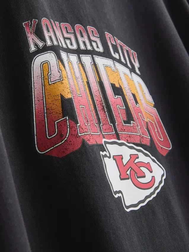 7–15 år | NFL Kansas City Chiefs T-skjorte med syrevask