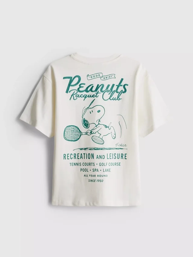 7–15 år | Peanuts Snoopy-T-skjorte