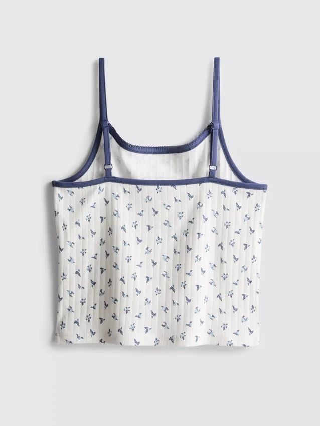 7–15 år | Pointelle-cami