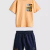 7–15 år | Pokémon-T-skjorte og shorts-sett