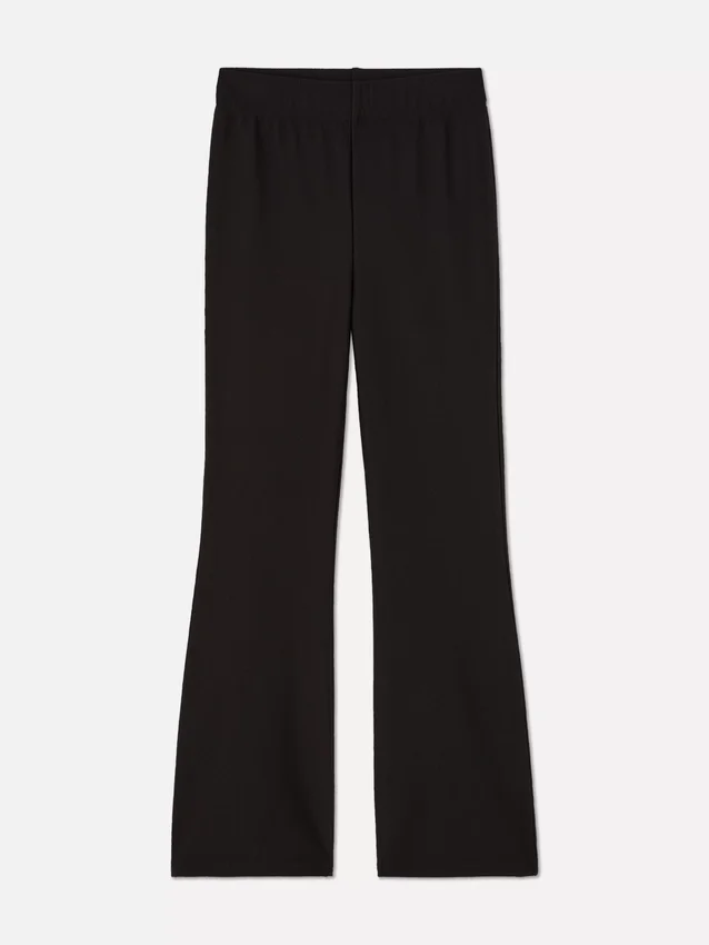 7–15 år | ribbede leggings med utvidet ben