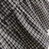 7–15 år | rynket, ermeløs kjole i gingham