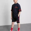 7–15 år | sett med aktiv mesh-T-skjorte og shorts