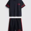 7–15 år | sett med aktiv mesh-T-skjorte og shorts