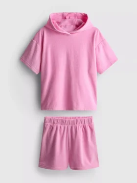 7–15 år | Sett med håndkle-hettegenser og Shorts