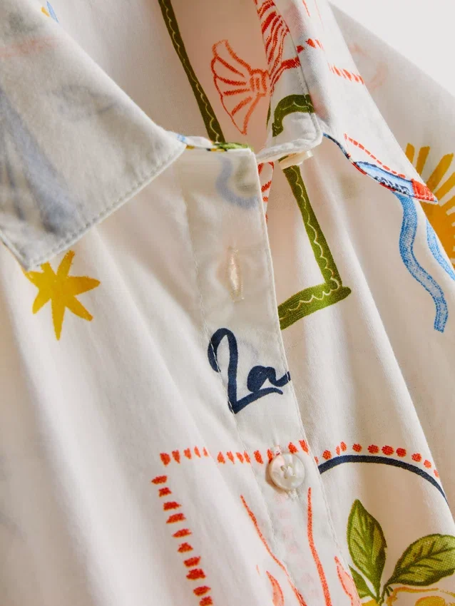 7–15 år | sett med skjorte med slipsdetalj og shorts
