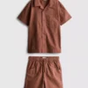 7–15 år | sett med skjorte og shorts
