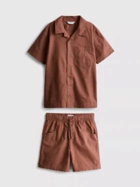 7–15 år | sett med skjorte og shorts