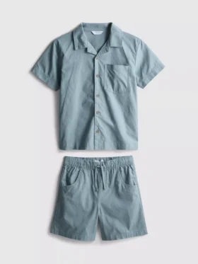 7–15 år | sett med skjorte og shorts