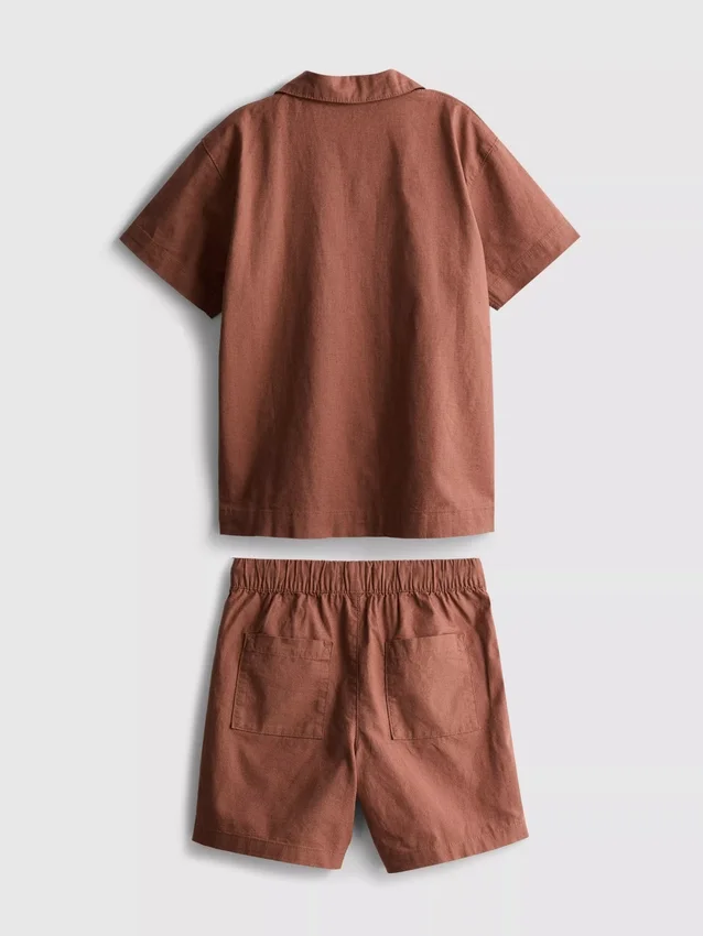 7–15 år | sett med skjorte og shorts