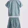 7–15 år | sett med skjorte og shorts