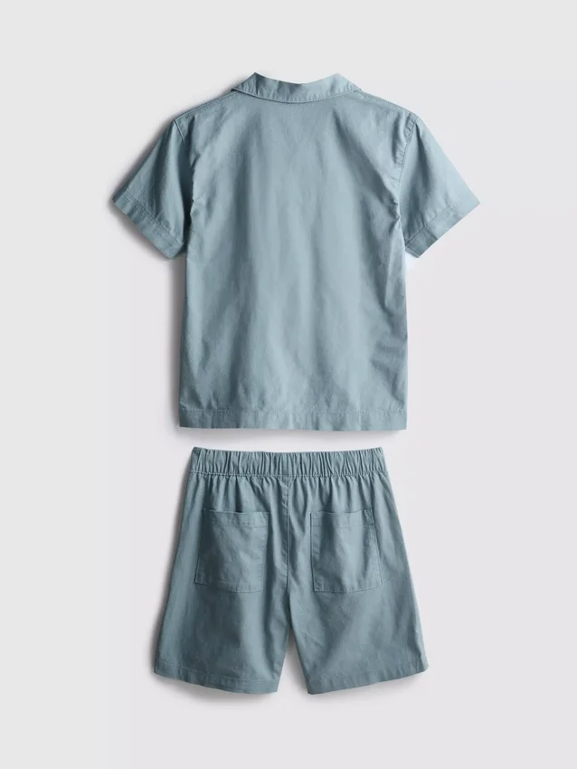7–15 år | sett med skjorte og shorts