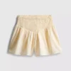 7–15 år | Shorts med rynket midje