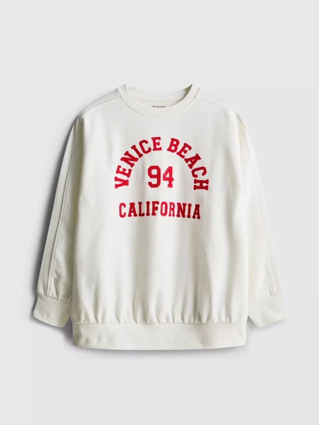 7–15 år | Sweatshirt med grafisk motiv av byen Venezia