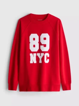 7–15 år | Sweatshirt med NYC-slagord