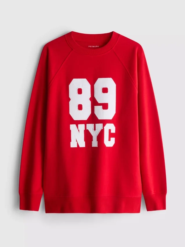 7–15 år | Sweatshirt med NYC-slagord
