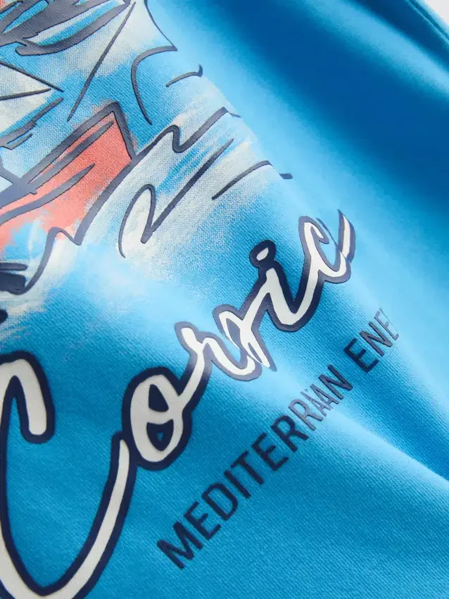 7–15 år | T-skjorte med Korsika-motiv
