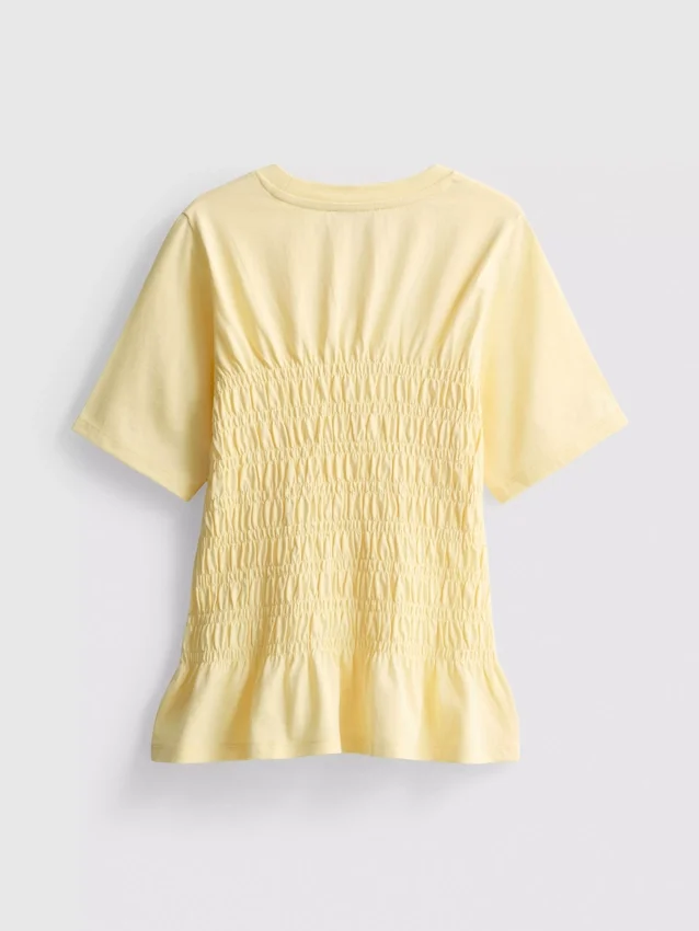 7–15 år | T-skjorte med rynket peplum