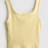 7–15 år | tank-top med kontrastsøm